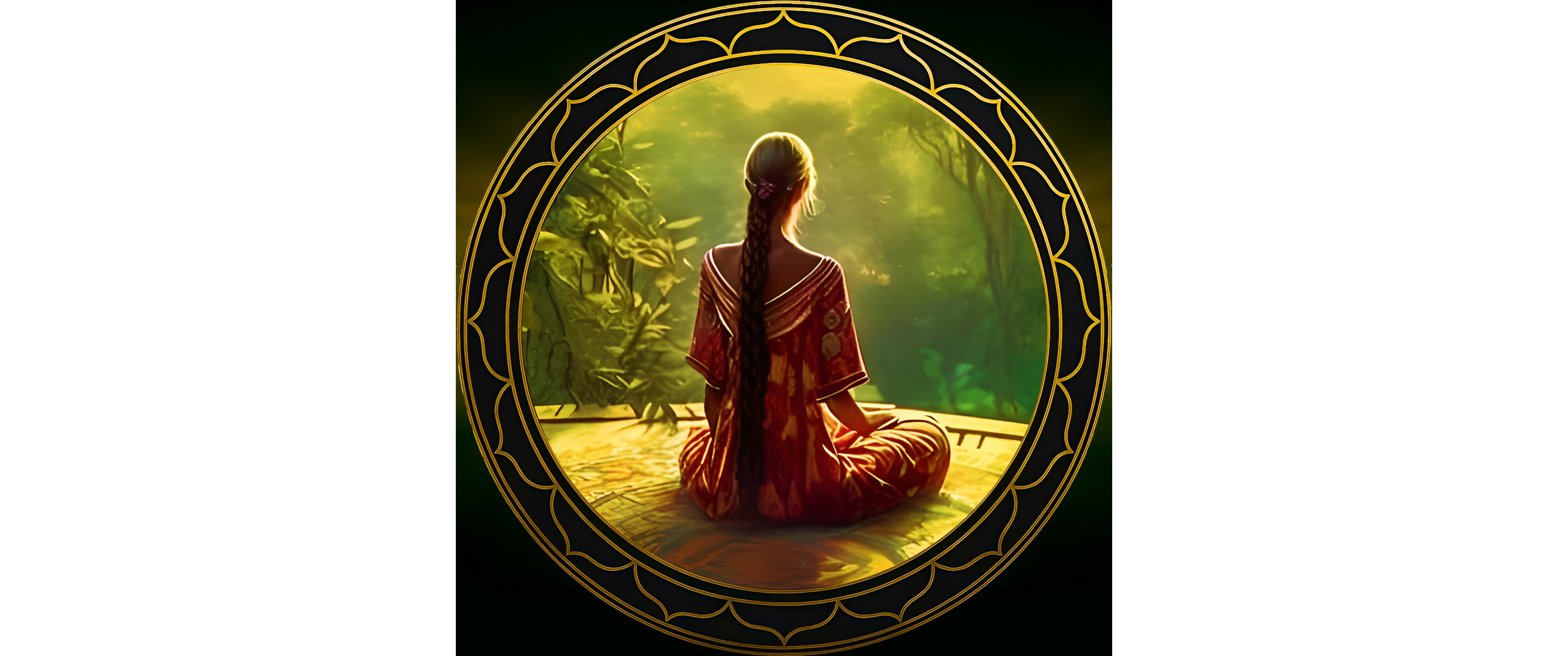 Дхьяна - peaceful meditation retreat setting